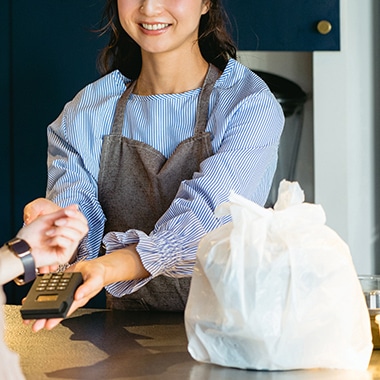 心を込めた手作り商品